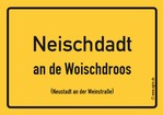 Aufkleber Neischdadt