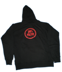100% PÄLZER! - Kapuzenpullover Schwarz M