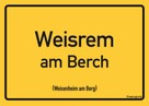 Pfalz 207 - Weisrem am Berch