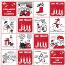 Servietten Woinachade uff Pälzisch