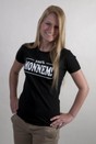 100% MONNEM! - Damen T-Shirt Black 